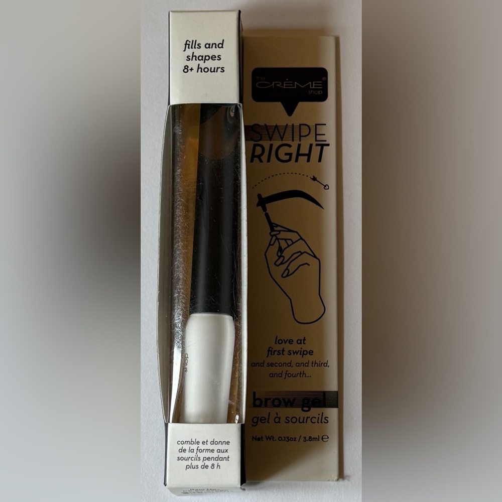 Crème Swipe Right Brow Gel - Black